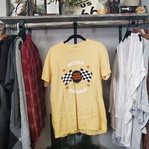 Yellow Graphic Tee
